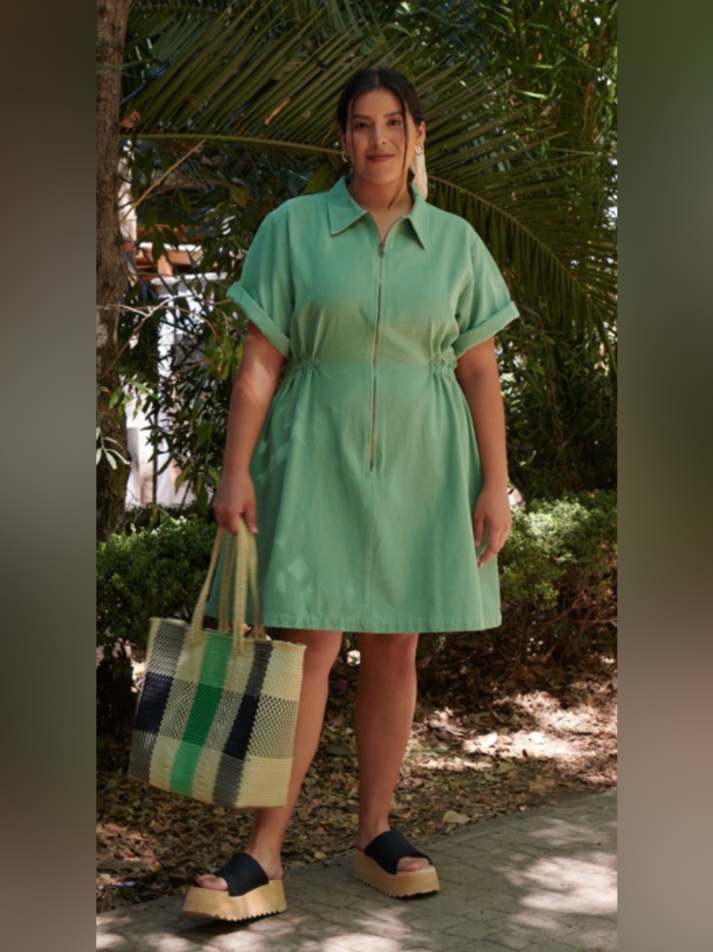 Noble Utility Dress, S, Green